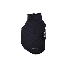 Load image into Gallery viewer, URBANPAWS Giles Puffer Navy or Black Dog Jacket
