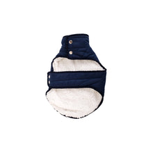 Load image into Gallery viewer, URBANPAWS Giles Puffer Navy or Black Dog Jacket
