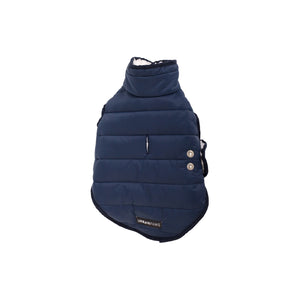 URBANPAWS Giles Puffer Navy or Black Dog Jacket