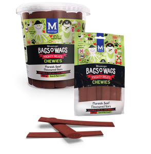 BAGS O' WAGS: Montego Treats For Adult Dogs - Beef Flavoured Bars