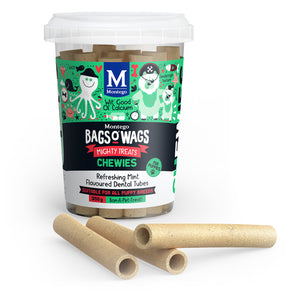BAGS O' WAGS: Montego Puppy Treats - Dental Tubes - One size 350g tub