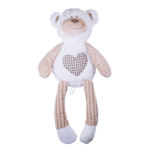 Chubleez Benjamin Bear Comfort Dog Toy (40cm) with a Hidden Squeaker