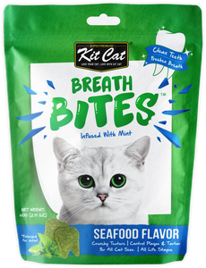 Breath Bites Dental Care Cat Treats 60g (OUT OF STOCK)