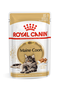 ROYAL CANIN Maine Coon Adult Wet Food Pouches 12 x 85g