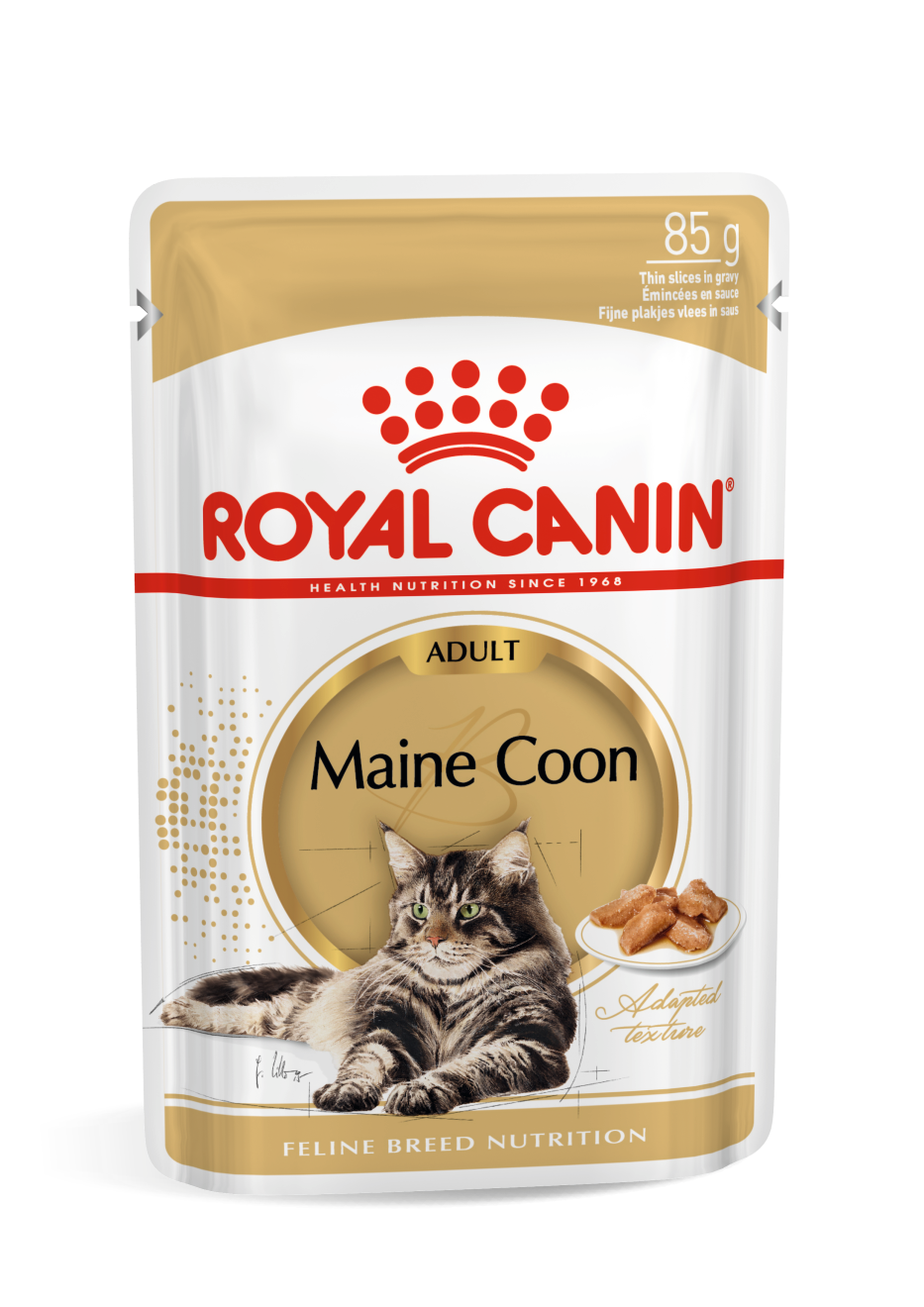 ROYAL CANIN Maine Coon Adult Wet Food Pouches 12 x 85g