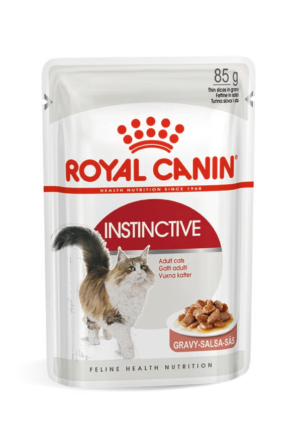 ROYAL CANIN Instinctive Wet Cat Food Pouches in Gravy