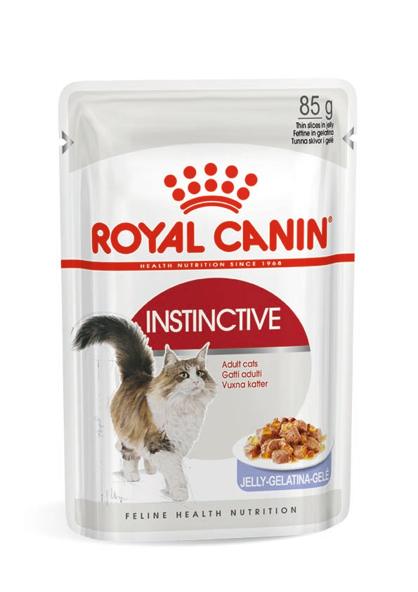 ROYAL CANIN Instinctive Wet Cat Food Pouches in Jelly