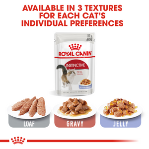 ROYAL CANIN Instinctive Wet Cat Food Pouches in Jelly