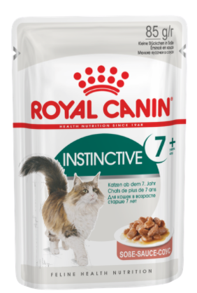 ROYAL CANIN Instinctive 7+ Wet Cat Food Pouches in Gravy