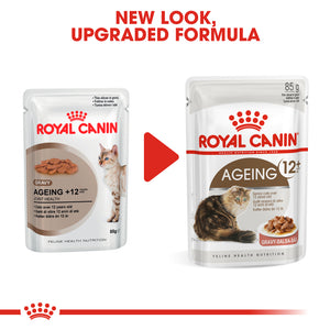 ROYAL CANIN Ageing 12+ Wet Cat Food Pouches in Gravy