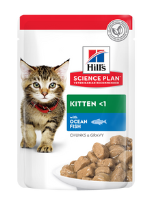 HILL'S SCIENCE PLAN Kitten Wet Food  Chicken & Ocean Fish Flavour