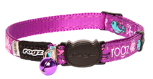 Load image into Gallery viewer, ROGZ FancyCat Safeloc Breakaway Cat Collar 11mm - Small
