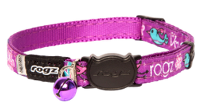 ROGZ FancyCat Safeloc Breakaway Cat Collar 11mm - Small