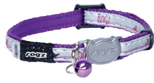 Load image into Gallery viewer, ROGZ NightCat Reflective Safeloc Breakaway Cat Collar 11mm small
