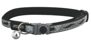 ROGZ NightCat Reflective Safeloc Breakaway Cat Collar 11mm Small