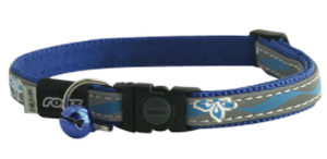 ROGZ NightCat Reflective Safeloc Breakaway Cat Collar 11mm Small