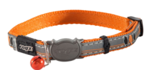 ROGZ NightCat Reflective Safeloc Breakaway Cat Collar 11mm Small