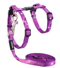 Load image into Gallery viewer, ROGZ KiddyCat H-Harness and Lead Set Small (11mm) &amp; X-Small (8mm)
