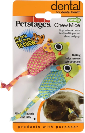 Catnip Dental Chew Mice Cat Toys