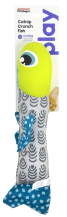 Catnip Crunch Fish Cat Toy - 44cm