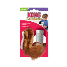 Load image into Gallery viewer, KONG Brown Squirrel Refillable Cat Plush Toy

