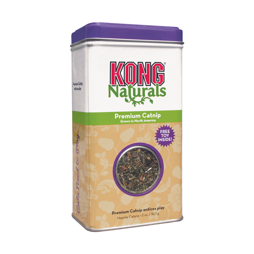 KONG Naturals Premium Catnip, 28g & 57 grams