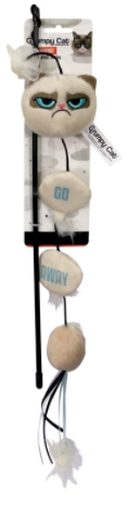 Grumpy Cat Annoying Plush Cat Wand