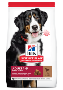 HILL'S SCIENCE PLAN Adult Large Breed Dry Dog Food Lamb & Rice Flavour - 12kg