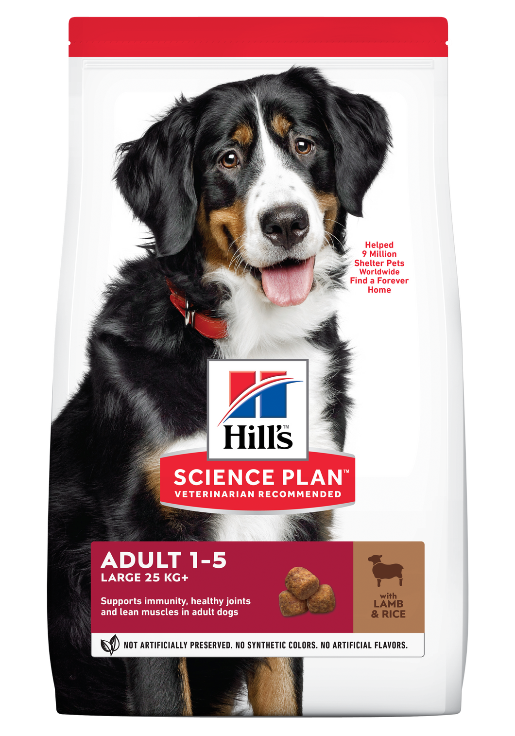 HILL'S SCIENCE PLAN Adult Large Breed Dry Dog Food Lamb & Rice Flavour - 12kg