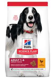 HILL'S SCIENCE PLAN Adult Medium Dry Dog Food Chicken Flavour