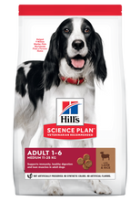 Load image into Gallery viewer, HILL&#39;S SCIENCE PLAN Adult Medium Breed Dry Dog Food Lamb &amp; Rice - 2,5kg or 12kg
