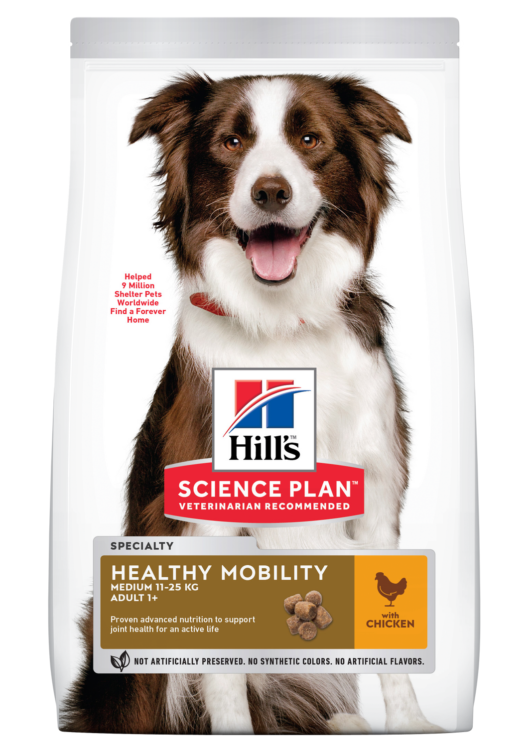 HILL'S SCIENCE PLAN Adult Healthy Mobility Medium  Dog Food Chicken - 12kg