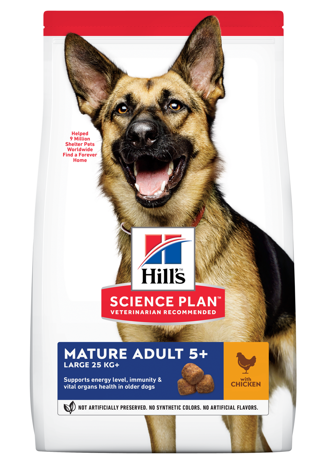 HILL'S SCIENCE PLAN Adult 5+ Youthful Vitality Large Breed Dry Dog Food Chicken Flavour