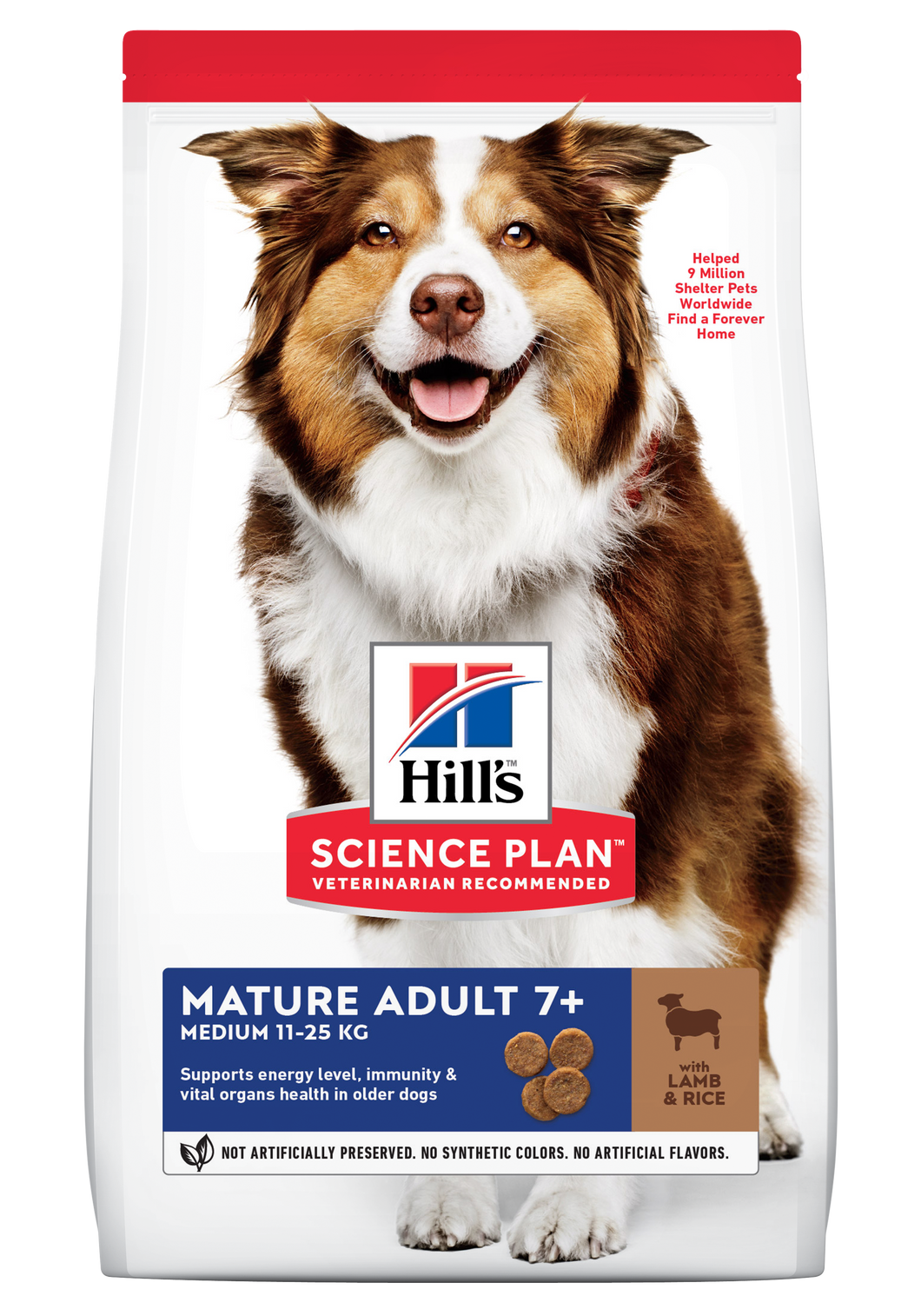HILL'S SCIENCE PLAN Mature Adult Medium Dry Dog Food Lamb & Rice Flavour
