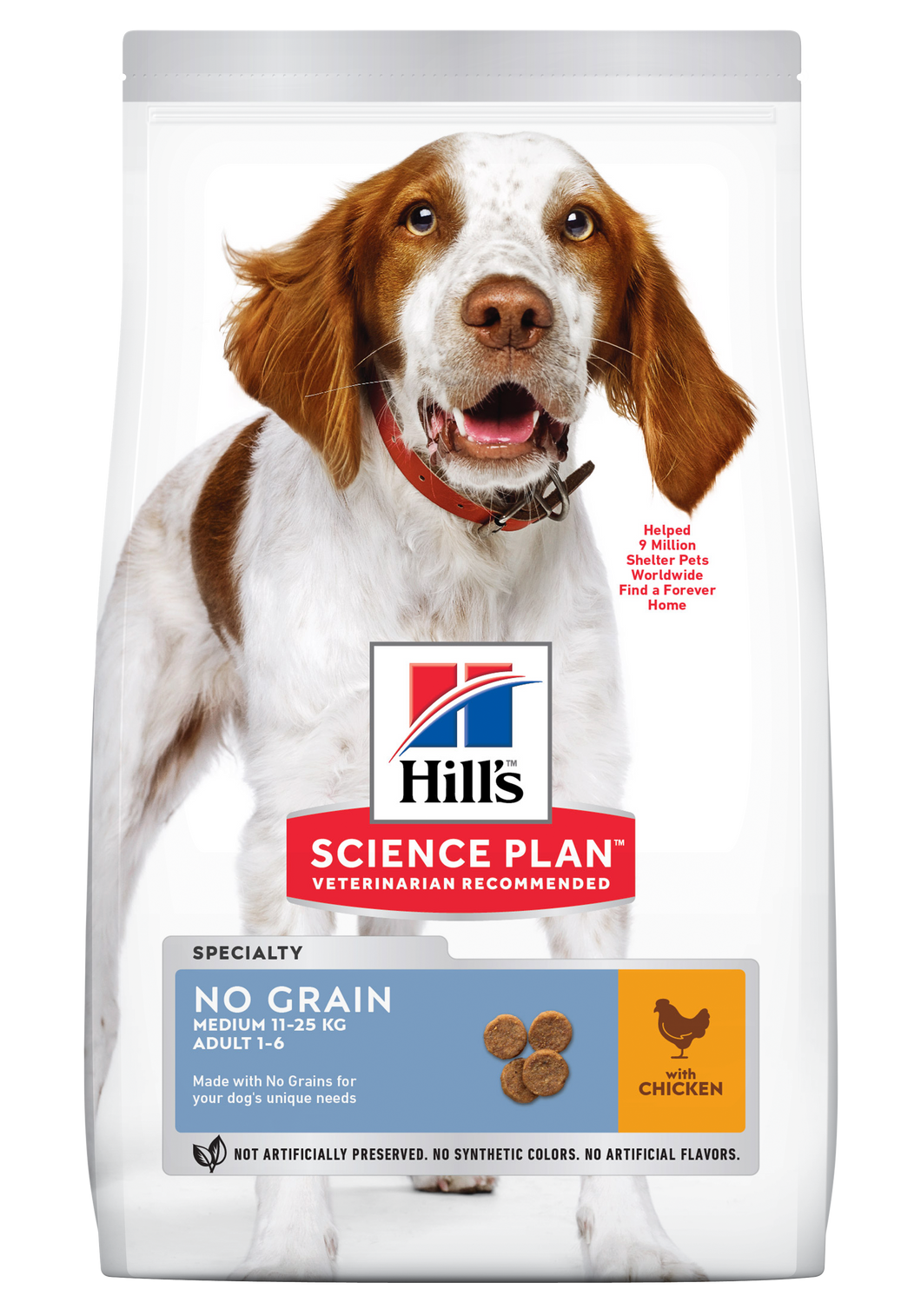HILL'S SCIENCE PLAN Adult No Grain Medium Dry Dog Food Chicken Flavour