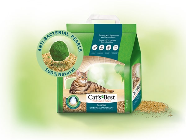 Cats Best Sensitive (Green Power) Eco Clumping Litter