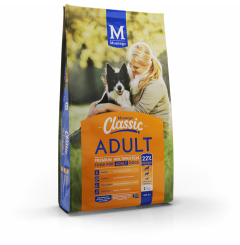 Montego CLASSIC All Breed Adult Dry Dog Food Bizzibabs Scratch Patch