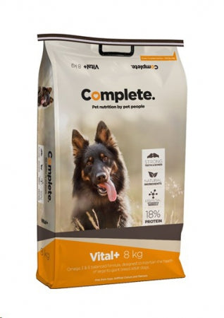 Complete Vital+ Dog Food 8kg & 20kg