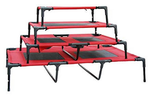 elevated cot dog bed bizzibabs.com