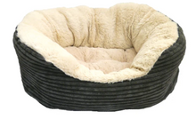 Load image into Gallery viewer, Rosewood Jumbo Plush Cord Dog Bed
