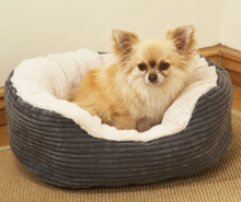 Load image into Gallery viewer, Rosewood Jumbo Plush Cord Dog Bed
