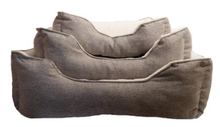 Load image into Gallery viewer, Truffle Square Rosewood Dog Bed - Small 46cm
