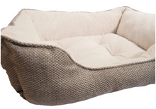 Load image into Gallery viewer, Truffle Square Rosewood Dog Bed - Small 46cm
