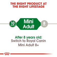 Load image into Gallery viewer, ROYAL CANIN Mini Adult From 10 Months Dog Food
