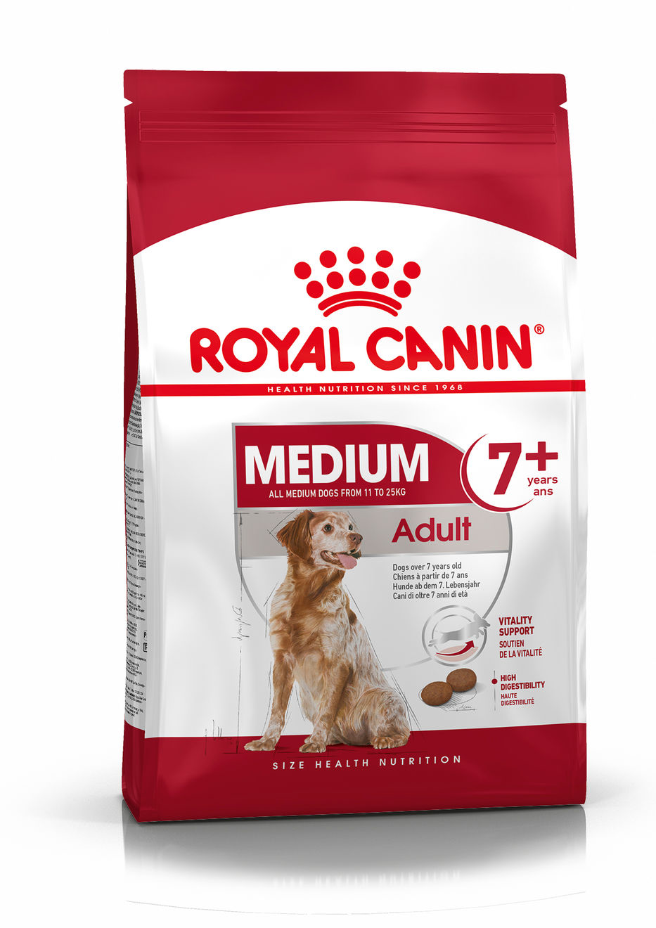ROYAL CANIN Medium Ageing 7+ Adult Dog Food Lamb & Rice - 10kg