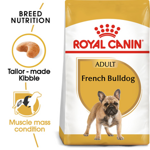 ROYAL CANIN Dog Food for Adult French Bulldogs - 3kg or 9kg