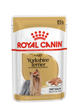 Load image into Gallery viewer, ROYAL CANIN Yorkshire Terrier Adult Wet Dog Food Pouches
