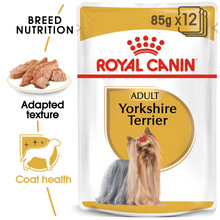 Load image into Gallery viewer, ROYAL CANIN Yorkshire Terrier Adult Wet Dog Food Pouches

