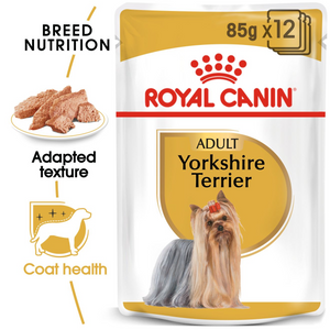 ROYAL CANIN Yorkshire Terrier Adult Wet Dog Food Pouches