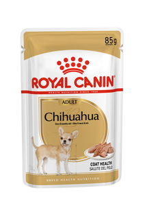 ROYAL CANIN Chihuahua Adult Wet Dog Food Pouches - 12 x 85g